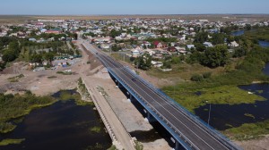 В Оренбургской области досрочно открыто движение по мосту через реку Суундук